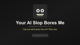 Your AI Slop Bores Me img
