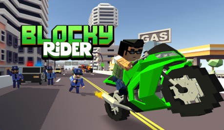 Blocky Rider screenshot