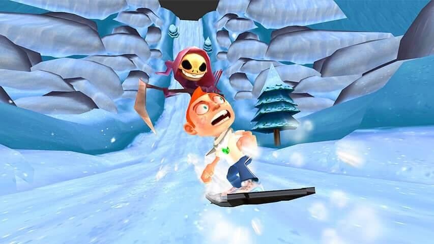 Skiing Fred screenshot